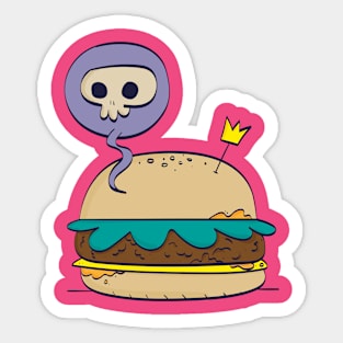 Death Burger Sticker